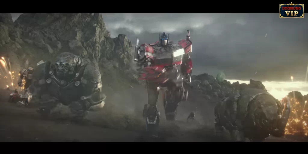 Transformers Rise of the Beasts หุ่นยนต์รบ