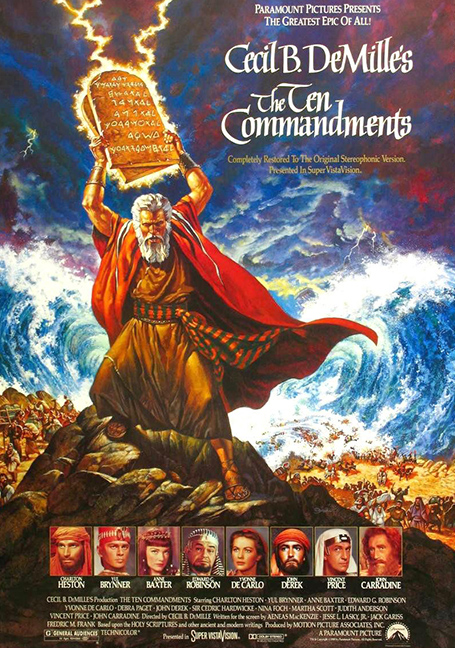 ดูหนังออนไลน์ฟรี The Ten Commandments (1956) บัญญัติ 10 ประการ